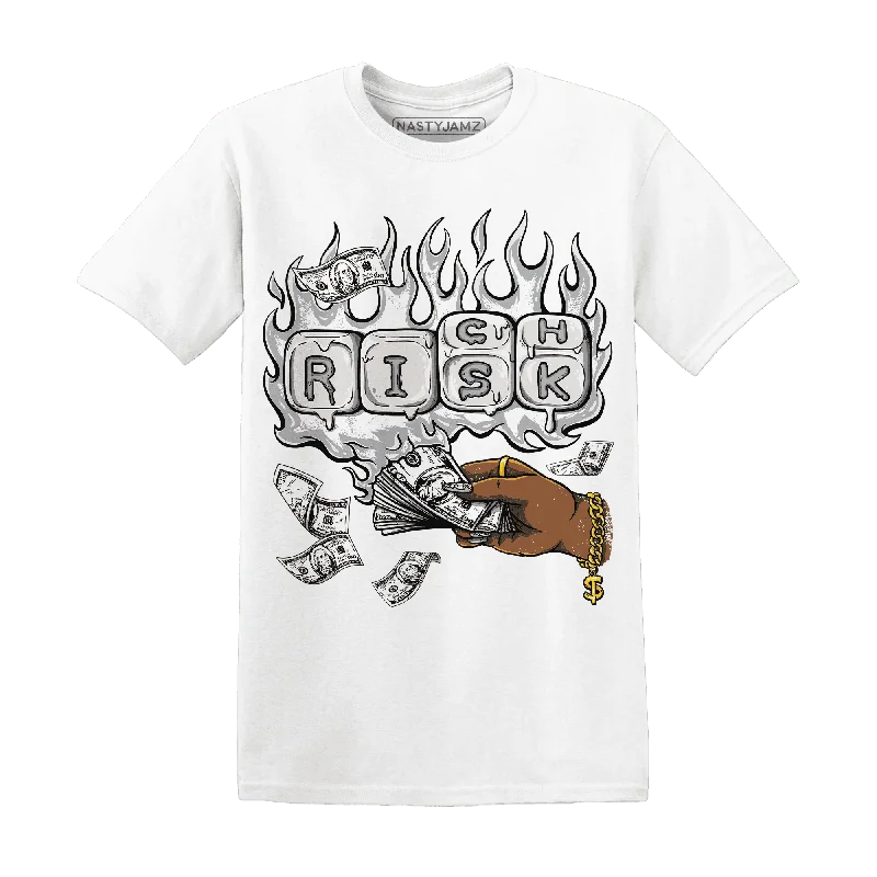 Everyday Wear For Men And Women Popular Collection NastyJamz Wolf Grey 1s T-Shirt Match  Rich Or Risk