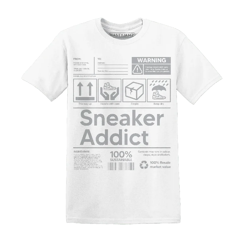 Versatile Clothing For All Genders Limited Time Offers NastyJamz Wolf Grey 1s T-Shirt Match  Sneaker Addict